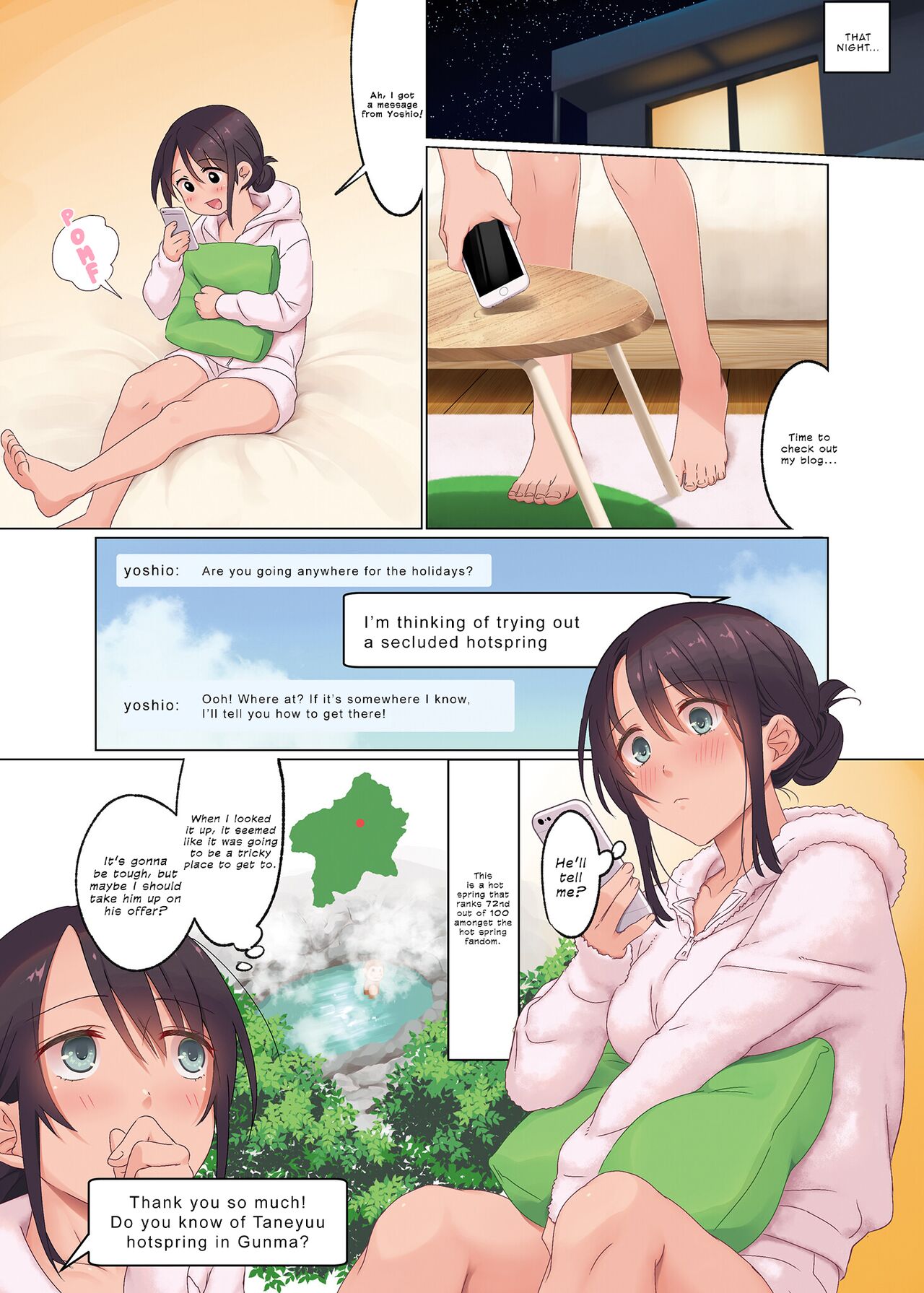 Hentai Manga Comic-Addicted to Taking Social Media Selfies. Fucking an Office Lady Blogger-Read-6